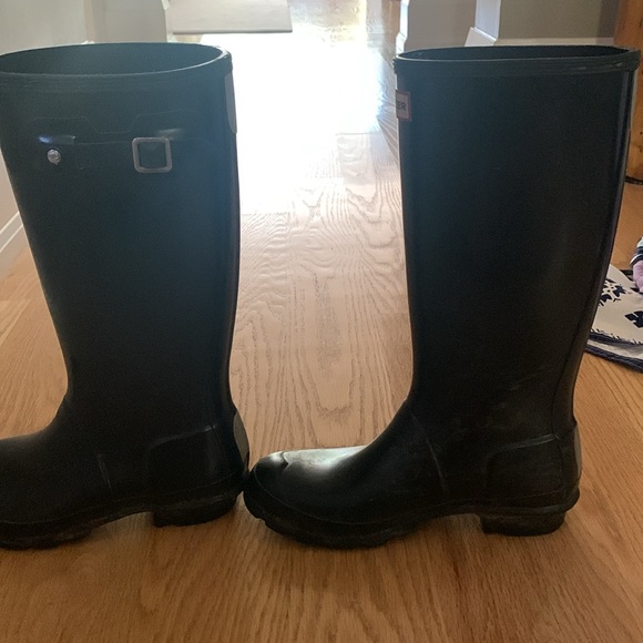 Hunter boots black mint condition - Picture 3 of 3